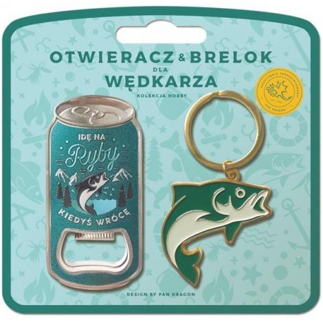 Zestaw Brelok + Otwieracz Pan Dragon Hobby Ryby